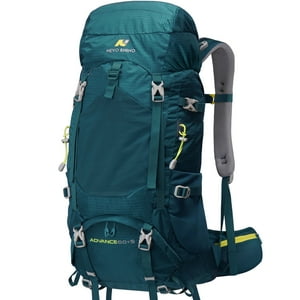 Crusec - Mochila De Senderismo 65L Montañismo Impermeable Y Liviana