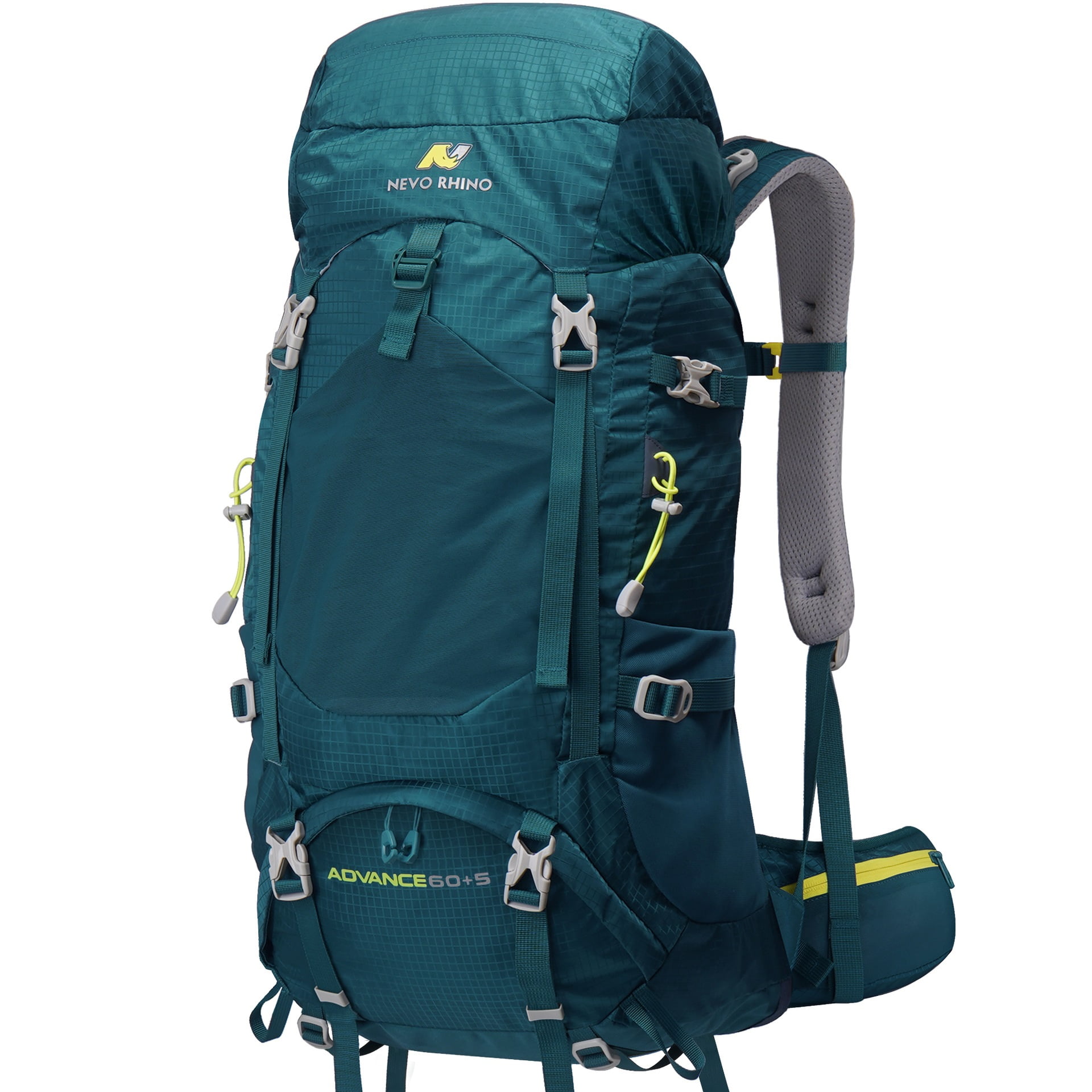 Crusec - Mochila De Senderismo 65l Montañismo Impermeable Y Liviana