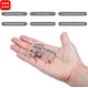 thumbnail image 5 of Juego de rompecabezas de alambre de metal de 24 piezas, rompecabezas de prueba de CI, juego de rompecabezas de anillo de metal, juegos difíciles, rompecabezas de desenredar, juguetes educativos, desbl, 5 of 7