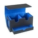 thumbnail image 2 of Caja De Baraja De Cartas Organización Cierre Magnético Contenedor Protección Tarjetero Azul, 2 of 3