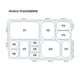 thumbnail image 5 of Tapa Contenedor Gastronomico Acero Inoxidable GN 1/4, 5 of 5