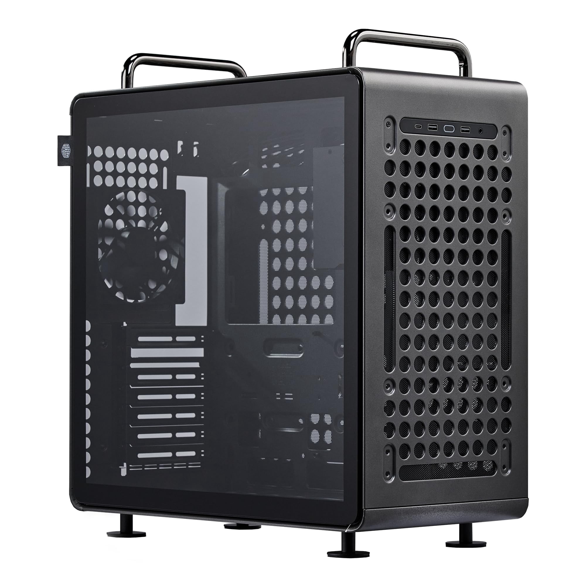 Estuche Para Pc Cooler Master Qube 540 Atx Mid-tower Con Vidrio Templado