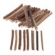 thumbnail image 3 of Rebanadas De Madera Adornos Bloques De Madera Para Decoraciones Rombo De 0.2-0.3x2.76 Pulgadas, 3 of 5