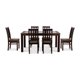 thumbnail image 2 of Comedor Ñuble Vidrio Con 6 Sillas Chocolate, 2 of 14