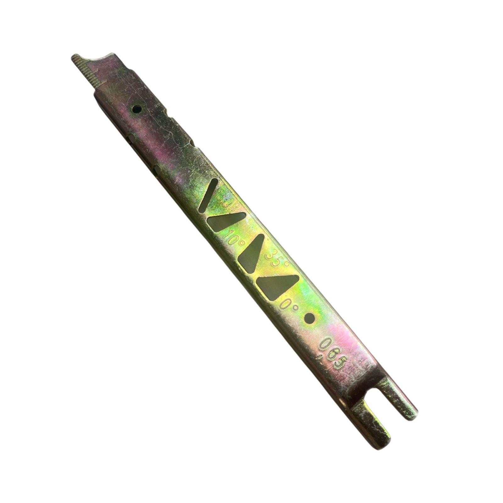 Ioensy - Medidor De Profundidad De Motosierra Fácil De Usar Aleación De Aluminio Resistente Piezas De Motosierra Estables