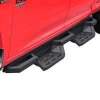 Tubo Cuadrado Negro Nerf Bars Auto Parts Specialist Para Chevrolet Colorado Crew Cab Gmc Canyon Cab
