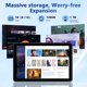 thumbnail image 2 of Tablet Aobante 10" 18GB RAM 128GB ROM WiFi 6 Android 15, 2 of 6