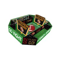 Magideal - Kit De Suministros Para Fiesta De Fútbol, Juego De Celebración, Bandejas Para Refrigerios De Fútbol, Bandeja Para Refrigerios Para Películas, Cump