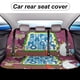 thumbnail image 5 of Bosque Mágico Súper Feliz-theme Car Rear Seat Covers Back Elastic Flexible Car Seat Covers Decorative Fits Most Cars 120x59x76cm, 5 of 6