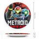 thumbnail image 2 of Metroid Dread Plato decorativo de porcelana fina (bone china), plato decorativo de cerámica para hogar, oficina, soporte de pared, platos decorativos para dormitorio - 6 pulgadas (15 cm), 2 of 6