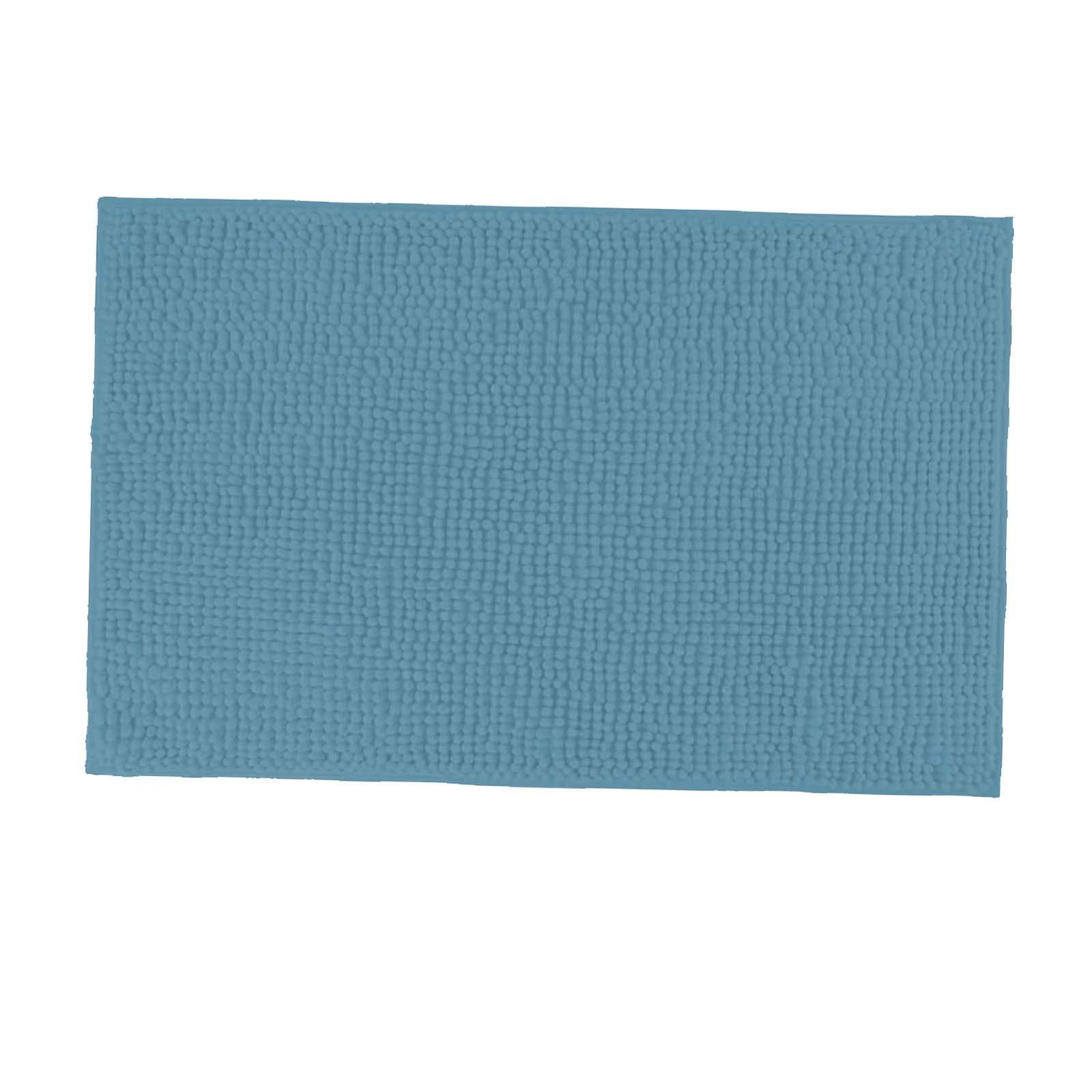 Bothyi - Felpudo Antideslizante Absorbente Para Entrada Interior, Para Entrada Interior Y Exterior, Color Azul