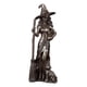thumbnail image 4 of Figuras De Brujas Escultura De Brujería Estatua De Oficina Deco 7.5x6.5x19.5cm, 4 of 5