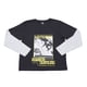 thumbnail image 1 of Polera Niño Teen Doble Manga Negro Corona, 1 of 5