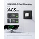 thumbnail image 2 of Cargador Belkin de 20W USB-C de carga rápida con cable USB-C, 2 of 8