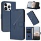 thumbnail image 1 of Funda Cartera Fibra de Carbono para iPhone 14 Pro Max con Soporte y Cierre Magnético Azul, 1 of 6