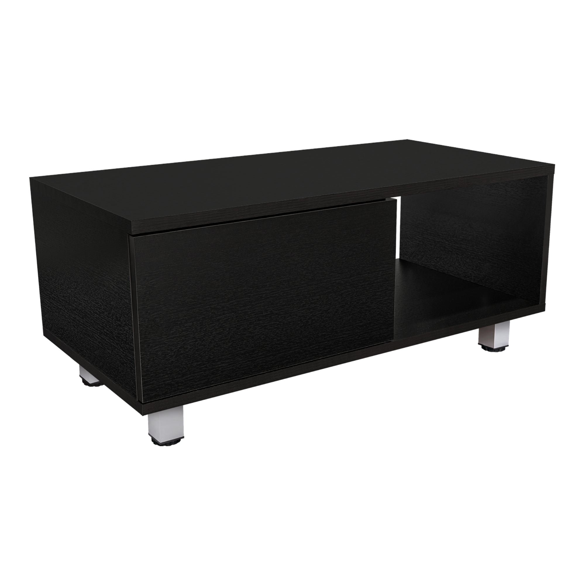 Fmfurniture - Mesa De Centro 1 Cajon Fm-017n - Negro