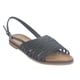 thumbnail image 3 of Sandalia Chalada Mujer Greca-61 Negro Plana, 3 of 4