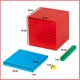 thumbnail image 2 of Herramientas de aprendizaje de matemáticas edxeducation, base plástica de cuatro colores, diez, 2 of 8