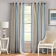 thumbnail image 1 of Cortina de ventana Achim Spectrum Rod Pocket Panel, 50 x 213 cm, plata y oro, 1 of 6