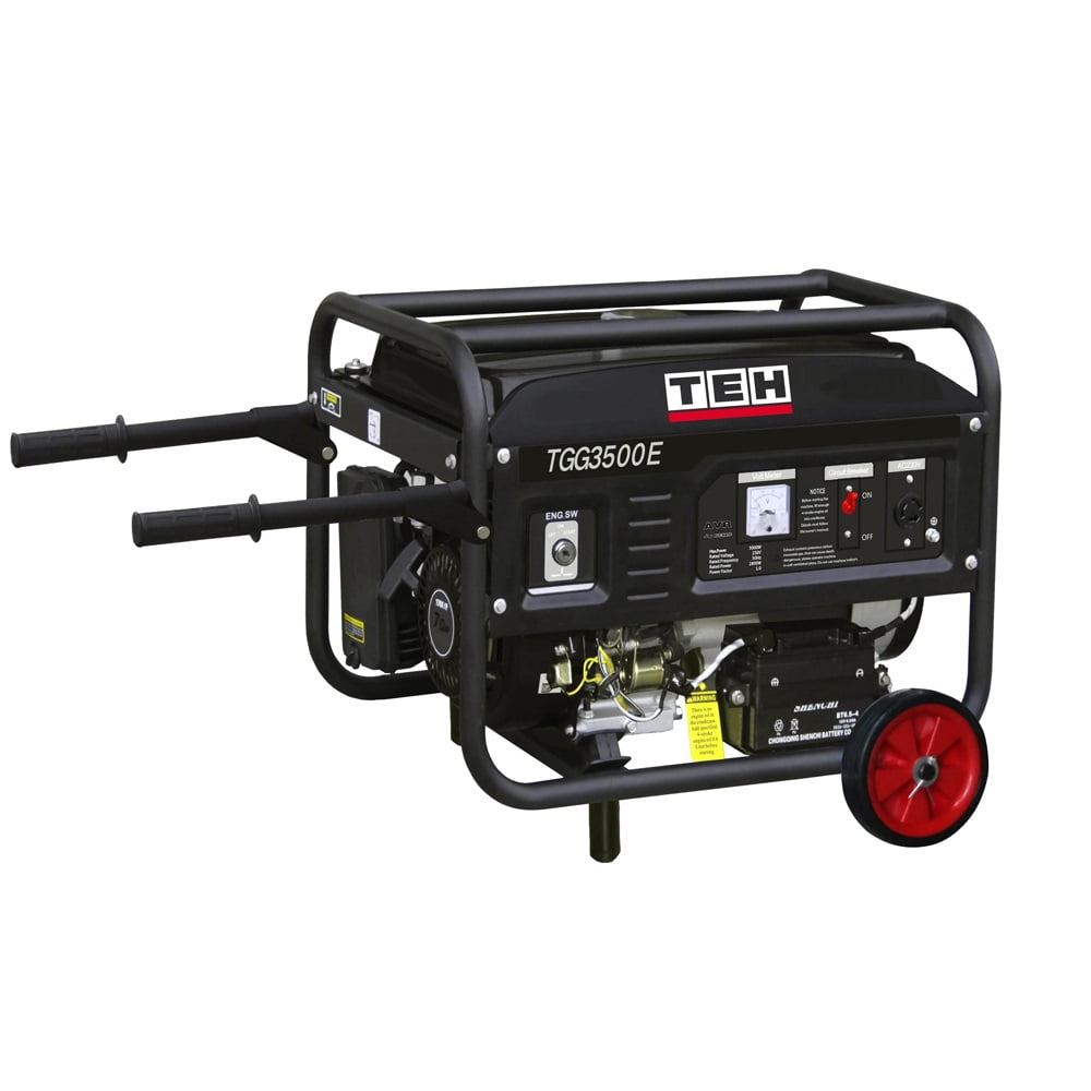 Tehtools - Generador A Gasolina 3.0 Kva Partida Electrica