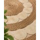 thumbnail image 4 of Alfombra Redonda de Fibras Naturales de 120 cm, 4 of 6
