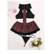thumbnail image 4 of Lenceria Sexy Babydolls traje de tartán con tanga 2023, 4 of 5