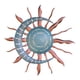 thumbnail image 5 of Moon SunnWall Decoración Escultura Creativa Colgante Obra de Arte Hierro Colgante de Pared Estatua Arte de la Pared Decoración para Dormitorio Hogar Azul, 5 of 5