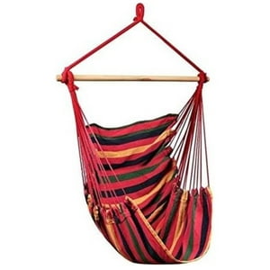Citohome - Silla Hamaca Colgante: Descanso Y Estilo En Rojo Para Tu Espacio Interior Y Exterior