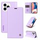 thumbnail image 4 of Funda Billetera de Cuero para iPhone 14 Pro con Tarjetero y Soporte - Tapa Magnética Morado, 4 of 6