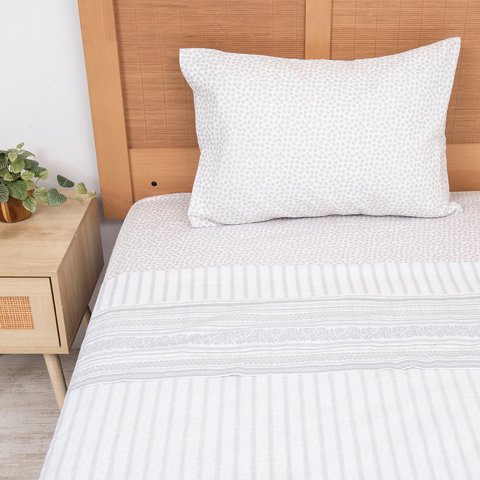 Mashini - Sábana Est. 144 Hilos 1.5 P Nira