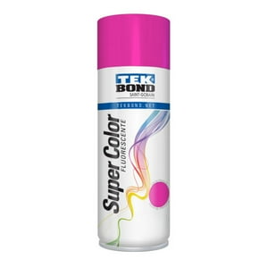Pintura Spray 400Ml Fluorescente Rosa - Tekbond
