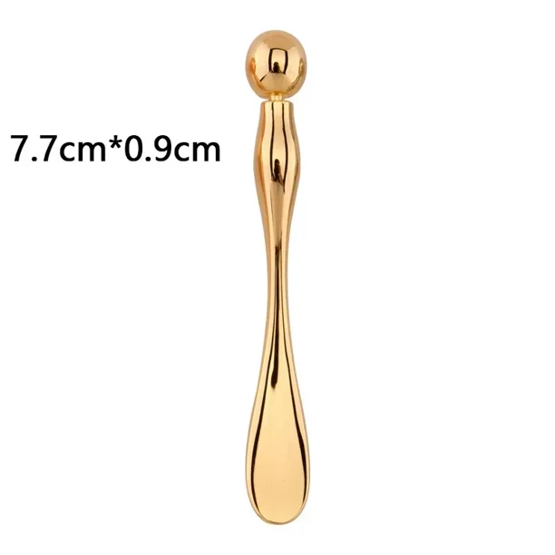 Metal Face Massage Stick Anti Wrinkle Eye Cream Applicator Mask Mixing Spatulas Scoop Eyes Massage Beauty Facial Care Tool