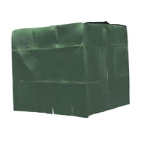 Magideal - Cubierta Del Tanque De Agua De 1000L, Protección Contra La Lluvia, Cubierta Antipolvo, Cubierta Del Contenedor Para La Cubierta Del Tanque De Agua De Verde