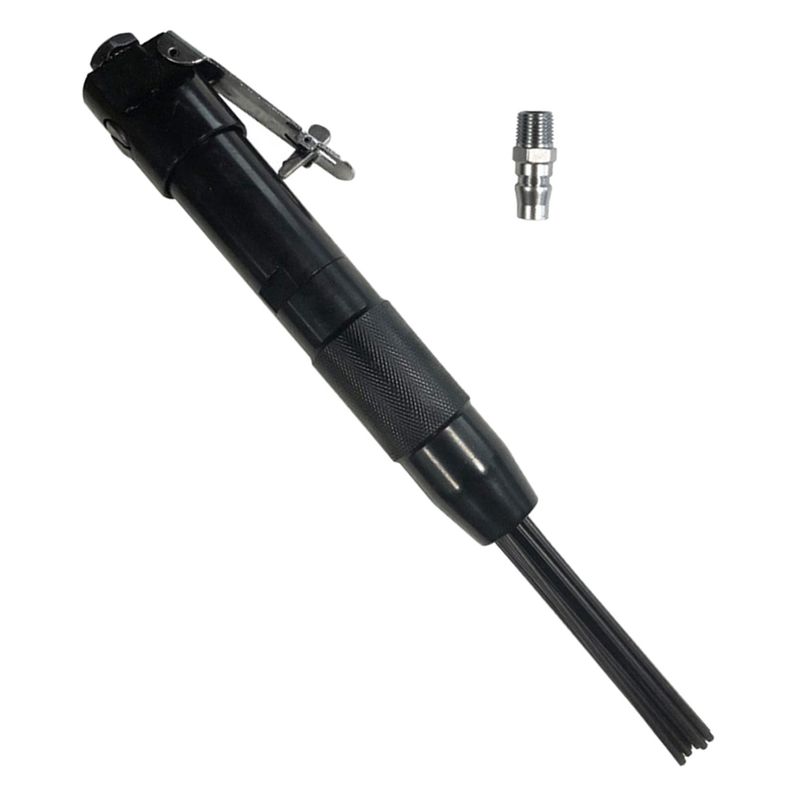 Ioensy - 12 Uds. Limpiador De Escoria De Aguja Neumática 4000Rpm Soldadores De Suciedad Herramienta De Desbarbado