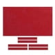 thumbnail image 4 of Tapete De Tela Para Mesa De Billar Profesional, Accesorios De Fieltro, 7/8/9 Pies, 7 Pies, Rojo, 4 of 5