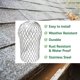 thumbnail image 4 of Gutter Guards AOSbet Fuvtory Expand Aluminium, paquete de 4 unidades, 3.5 pulgadas, 4 of 6