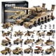 thumbnail image 1 of Set de construcción de juguete MISTBUY tanque militar de la Segunda Guerra Mundial, 33 modelos, 1 of 7
