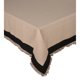 thumbnail image 1 of Mantel Franjas Negro 150x180 Cm, 1 of 1