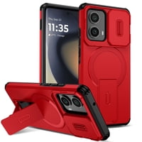 Funda Foxdock Para Motorola Edge 5G 2024 – Magnética Antigolpes Con Soporte Y Protección Doble