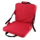 thumbnail image 2 of Mecedora Plegable Cojín Cojín Al Aire Libre Camping Picnic Asiento Acolchado Rojo, 2 of 3