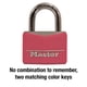 thumbnail image 4 of Padlock 146d De Aluminio Rosa Con Grillete De Acero, 4 of 6