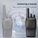 thumbnail image 4 of Walkie Talkies Retevis H-777 Pack de 4 Portátiles con Linterna LED y Carga Tipo C, 4 of 9