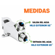 thumbnail image 4 of Válvula Pedal HE-HE 1/2" Marca Taumm Color Cromo, 4 of 8
