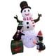 thumbnail image 5 of Adorno Inflable Navideño De Pingüino Y Muñeco De Nieve Para El Jardín De Invierno., 5 of 5