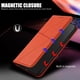 thumbnail image 5 of Funda Cartera Magnética para Samsung Galaxy A56 Protección Antichoque con Ranuras Naranja, 5 of 6