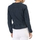 thumbnail image 3 of INSPIRE CHIC Chaquetas de Mezclilla para Mujer con Botones, Dobladillo Peplum, Mangas Largas, Chaquetas de Jean Cortas Azul M, 3 of 7