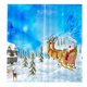 thumbnail image 1 of 2x Cortinas De La Ventana De La Ventana De Navidad De Navidad Persianas Para La Decoración Navide?a 28 #, 1 of 3