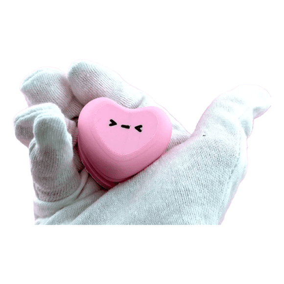 Figura Clicker forma macaron corazón (CLIP)
