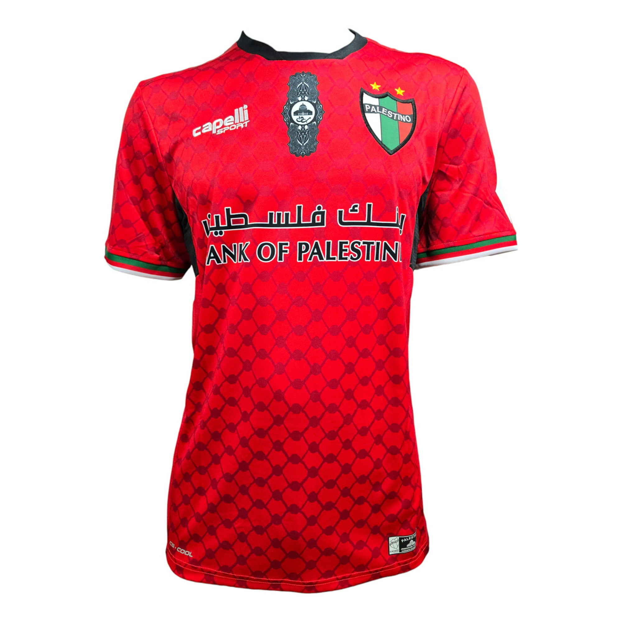 Camiseta Palestino 2024 Arquero Rojo Original Capelli