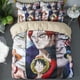 thumbnail image 1 of Japanese Anime Cartoon One Piece Bedding Set Luffy Duvet Cover Set Single Double Large Bedroom Bed Decoration Bed Sheets, 1 of 5